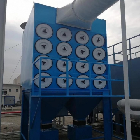 沉流式濾筒除塵器對于二次揚塵的作用